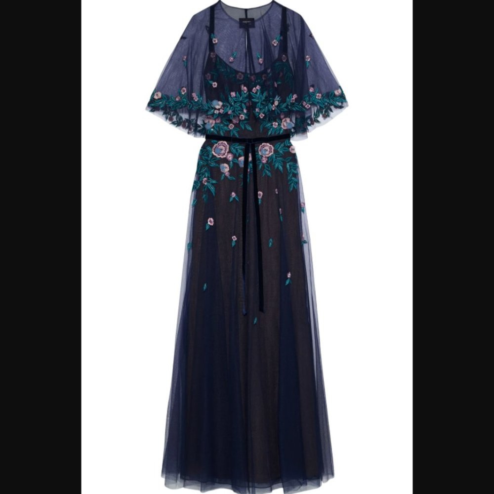 Beautiful Navy/Indigo Evening Gown.